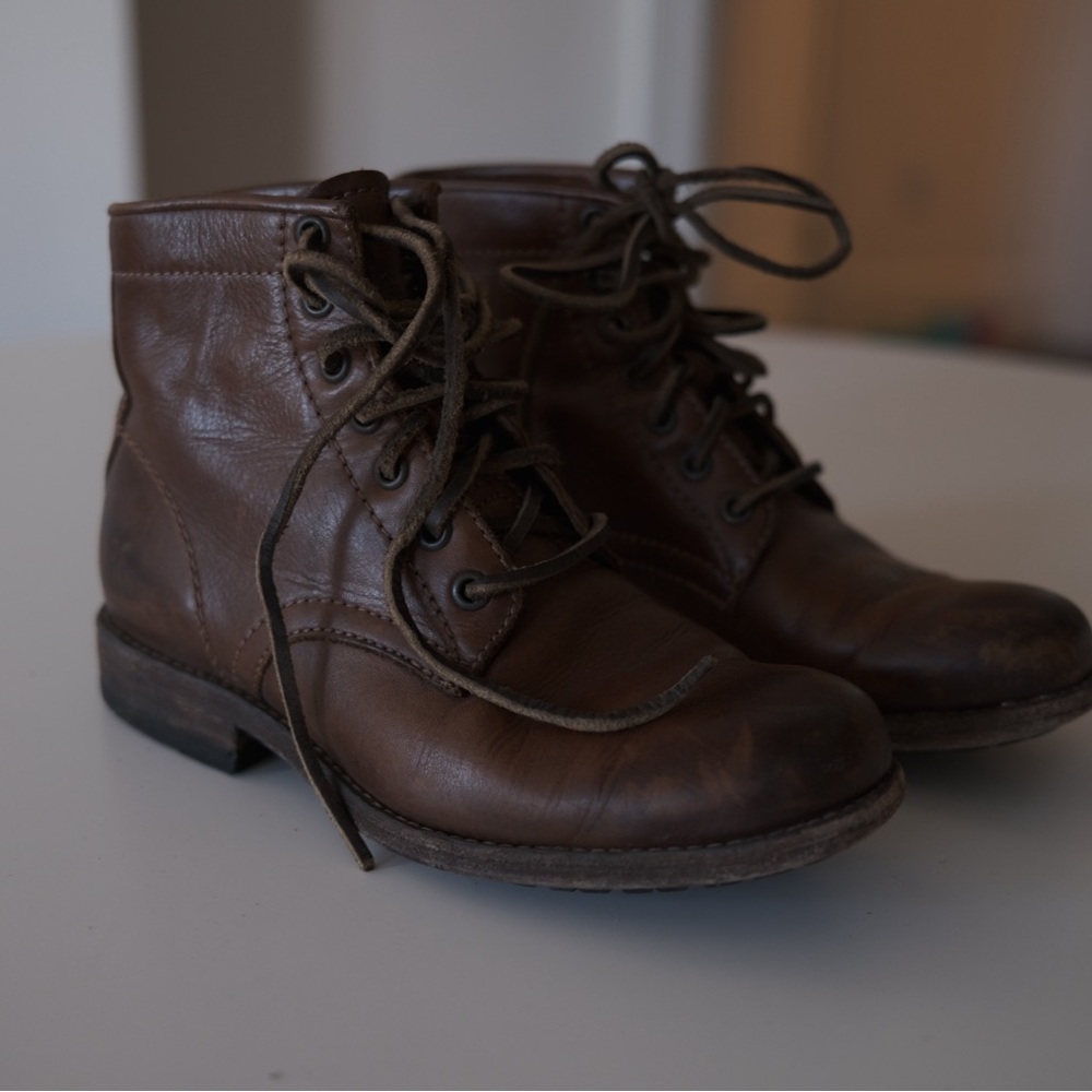 Women’s Frye Brown Leather Boots